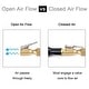 preview thumbnail 4 of 3, Air Chuck,1/4"NPT Female Open Flow Straight Lock On Tire Chuck with Clip 2pcs - Air Chuck