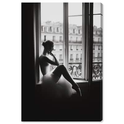Shadows of a Lady Canvas by Art Remedy, Gallery Wrapped