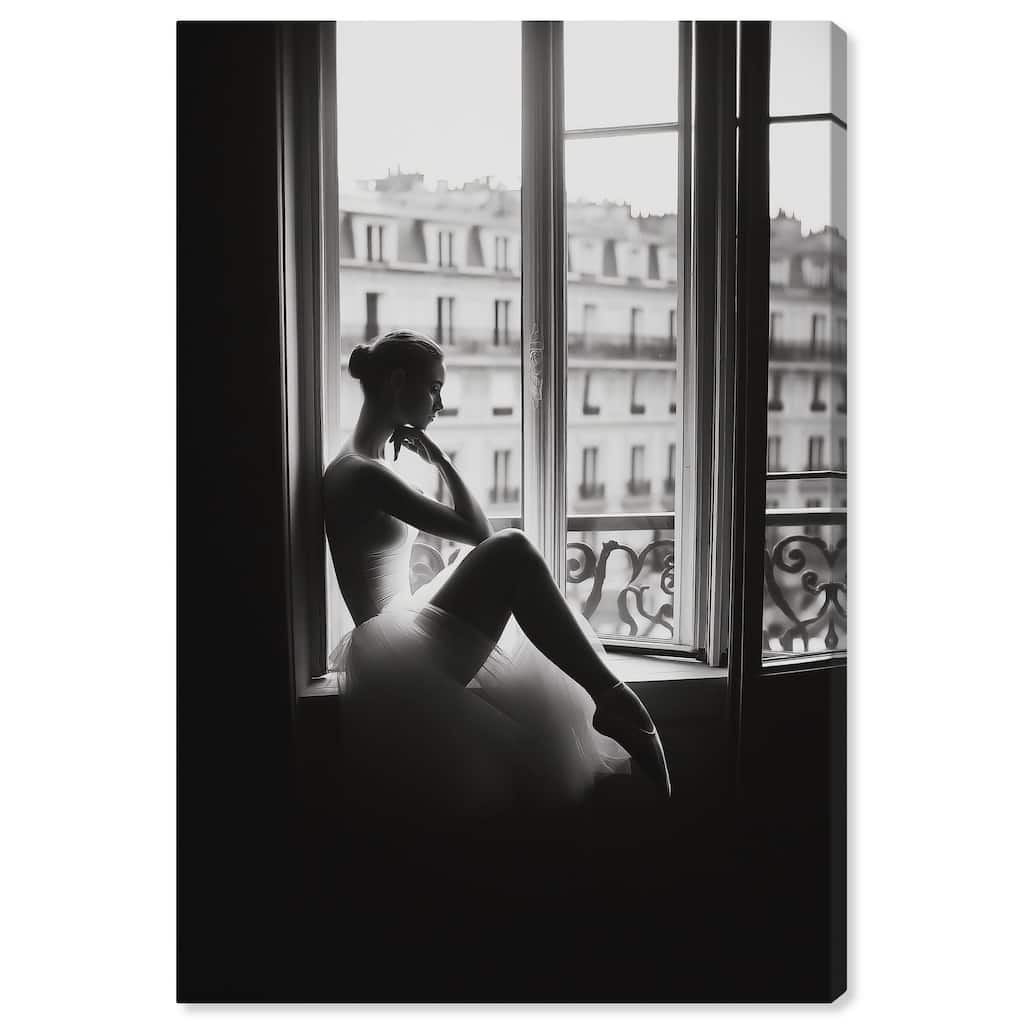 Shadows of a Lady Canvas by Art Remedy, Gallery Wrapped