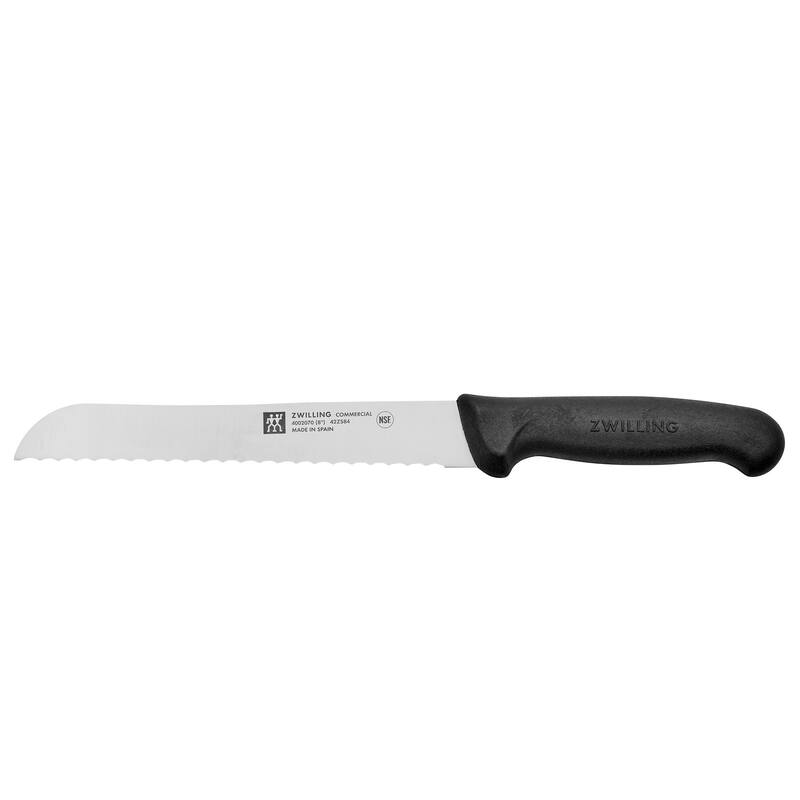 ZWILLING Commercial 8-inch Bread Knife - Black - Black - 8-inch