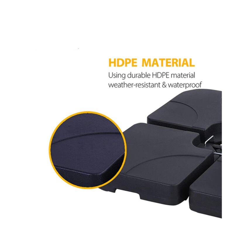 10-foot Aluminum Offset Cantilever Umbrella with 360-degree Rotation