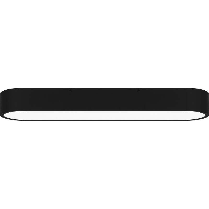Juniper Integrated LED Matte Black Flush Mount