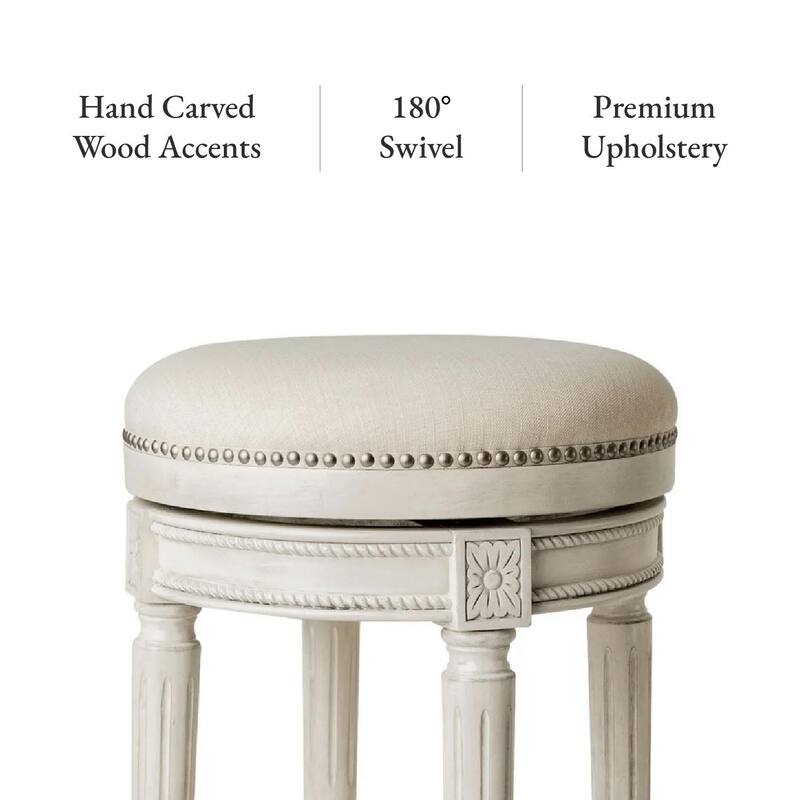 Maven Lane Pullman Backless Swivel Kitchen Stool