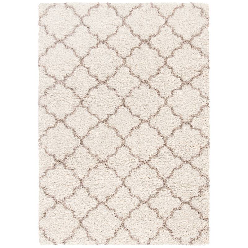 SAFAVIEH Hudson Shag Vitchka Glam Trellis 2-inch Area Rug
