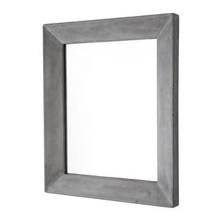 Portola Rectangle Concrete Mirror - 22" x 26" x 1.75"