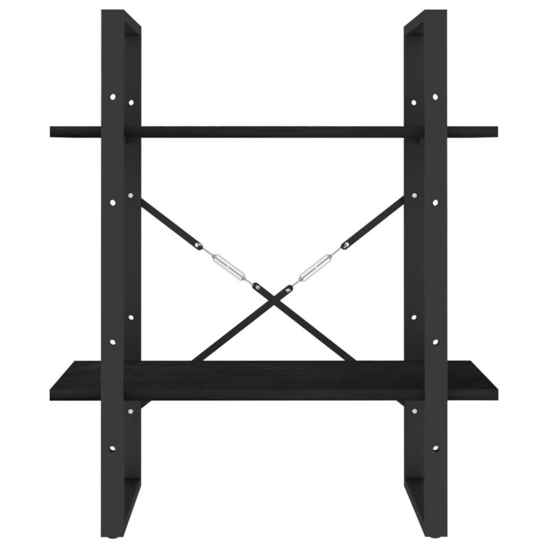 vidaXL Bookshelf Book Cabinet Shelving Unit for Living Room Engineered Wood