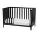 preview thumbnail 2 of 13, Little Seeds Aster 4-in-1 Convertible Crib Black