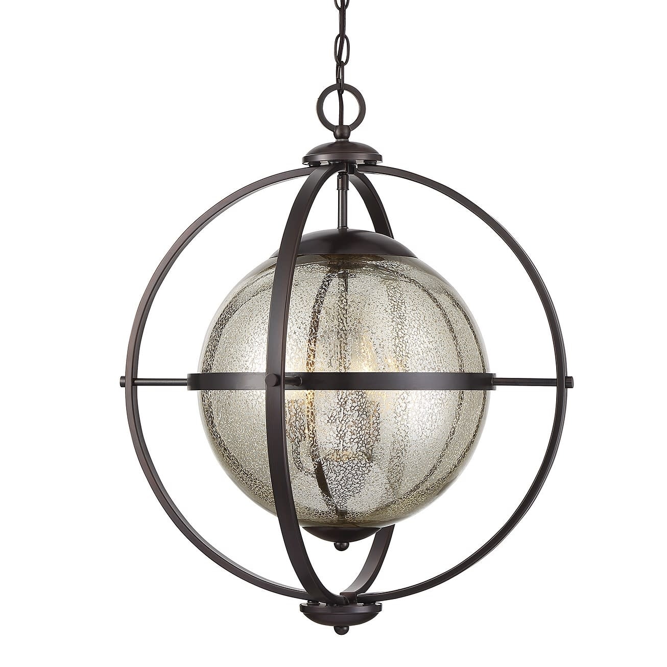 Savoy House 7-1872-3 Pearl 3 Light 21" Wide Globe Chandelier