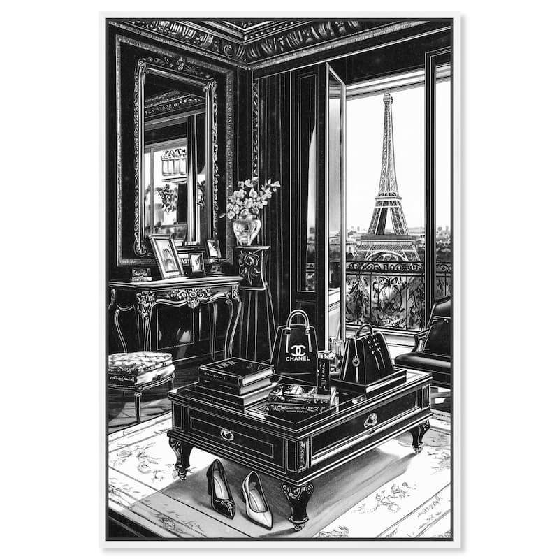 Her Favorite Room II Canvas by Art Remedy - White - 16" x 24"