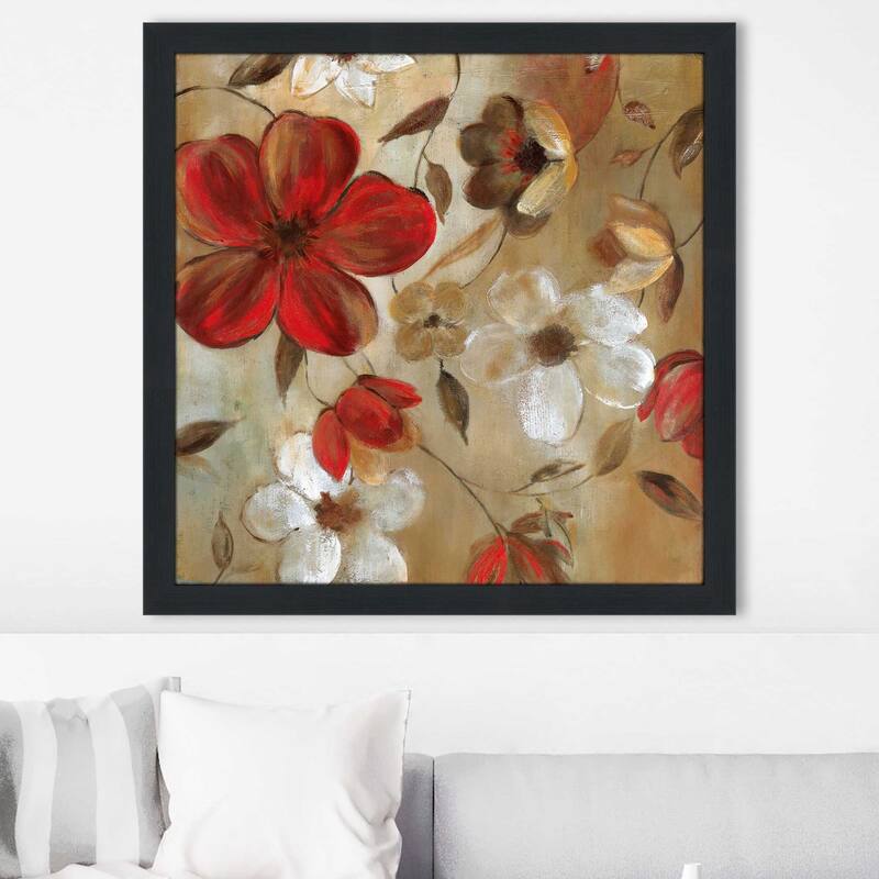 "Ready For Red I" by Carol Robinson Print on Acrylic.