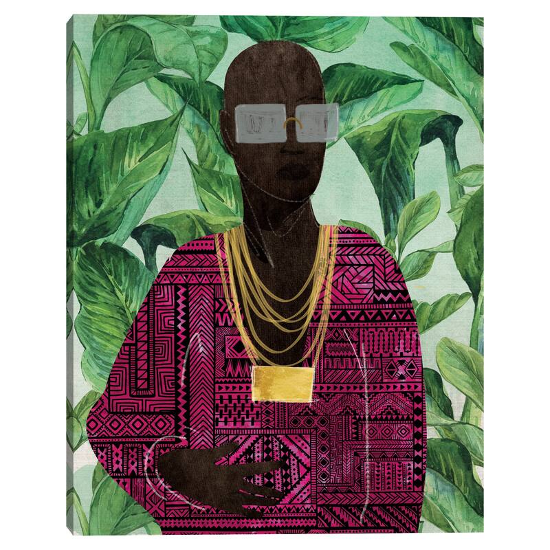 Modern Turban King 16 by Nikki Chu Canvas Art Print