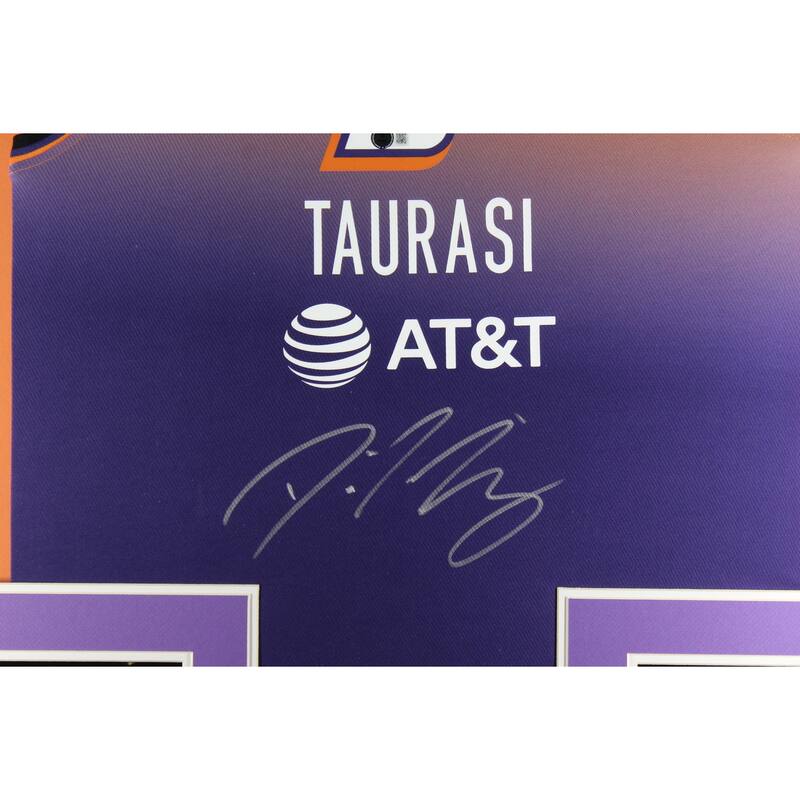 Diana Taurasi Autographed Phoenix Mercury Signed Fanatics Basketball Framed Jersey Beckett COA - 8' x 11'