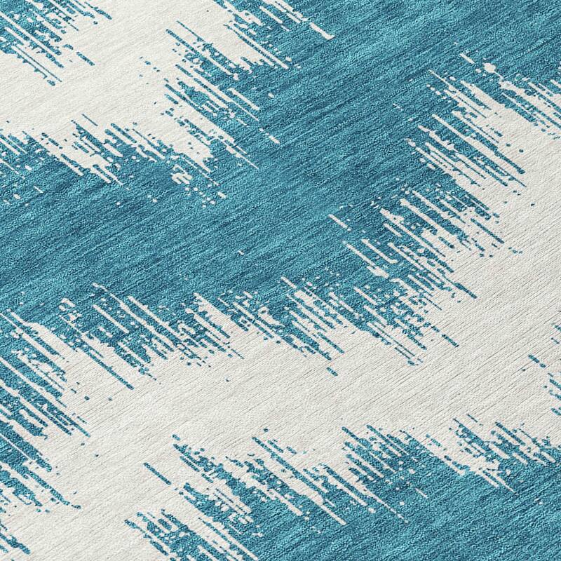 HomeRoots Chevron Transitional Rectangle Outdoor Rug