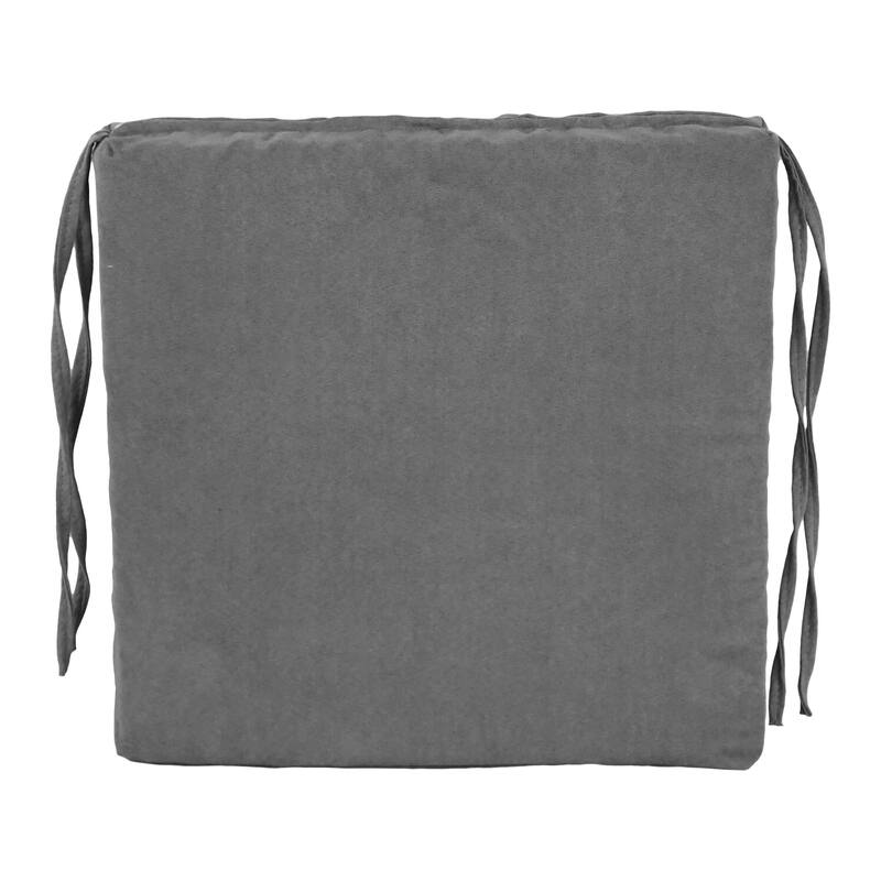 16-inch Square Indoor Microsuede Chair Cushions (Set of 2 or 4) - 16 x 16
