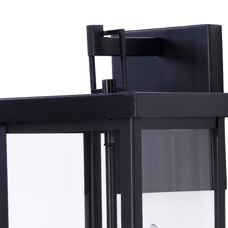 Outdoor Iron Rectangular Wall Light