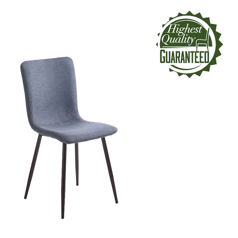 Porthos Home Lexi Dining Chairs Set of 2, Fabric Upholstery, Iron Legs
