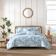 preview thumbnail 1 of 5, Tommy Bahama Palm Serenity Cotton 5 Piece Comforter Bonus Set
