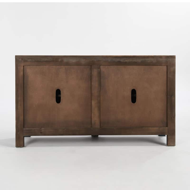 Classic Home Amherst 4-Drawer Reclaimed Pine Wood Sideboard Buffet
