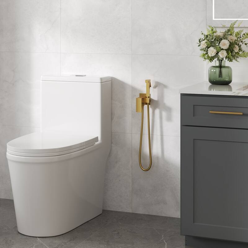 GRANDJOY Bathroom Handheld Bidet Attachment for Personal Hygiene, Pet Washing, and Cloth Diaper Rinsing