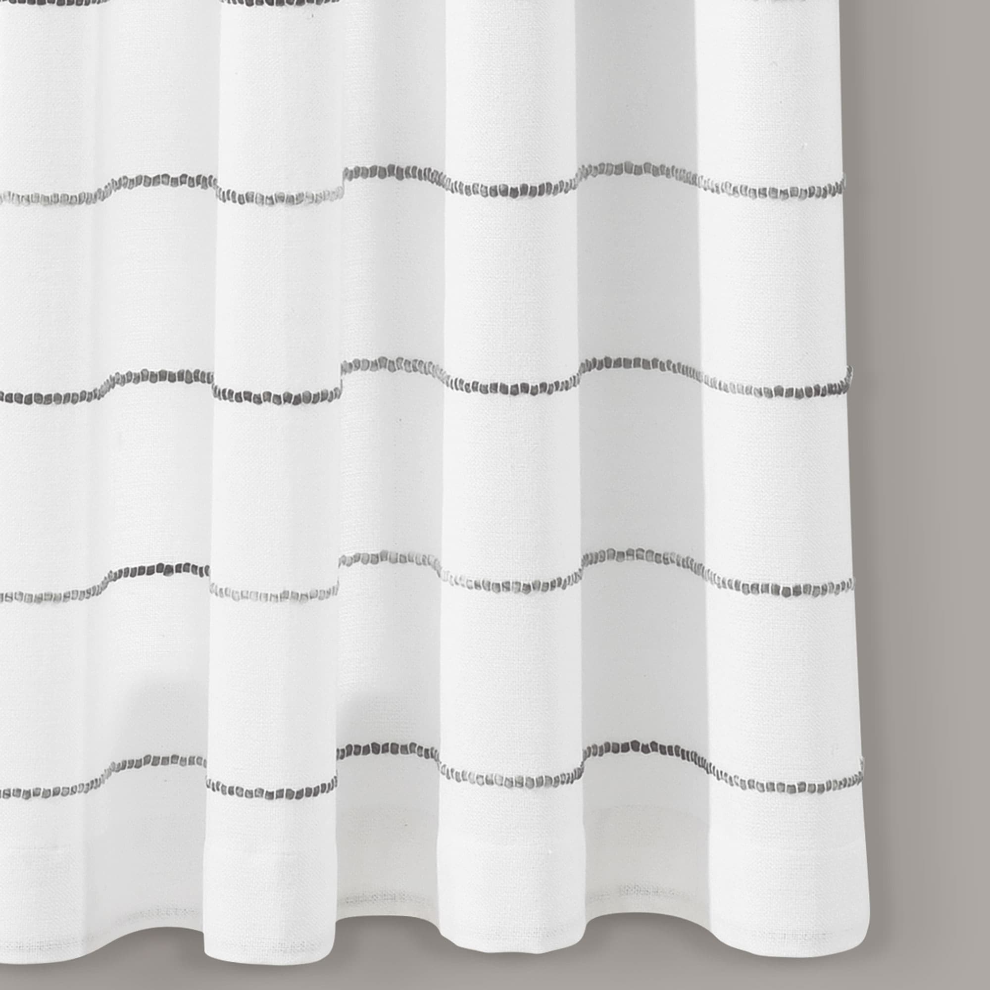 Carson Carrington Pajebo Ombre Stripe Cotton Curtain Panel - Picture 6 of 25