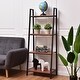 preview thumbnail 1 of 6, Costway 4-Tier Ladder Book Organizer Bookcase Storage Display Book Shelf Rack