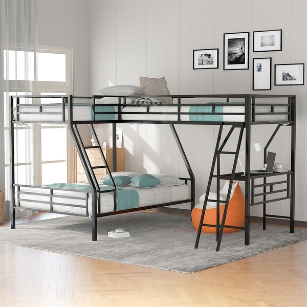 Merax twin over store full bunk bed