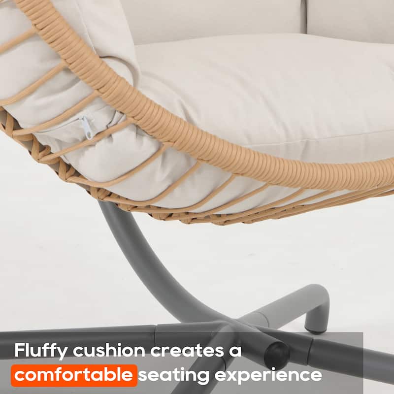 Outdoor Swing Chair Wicker Egg Chair