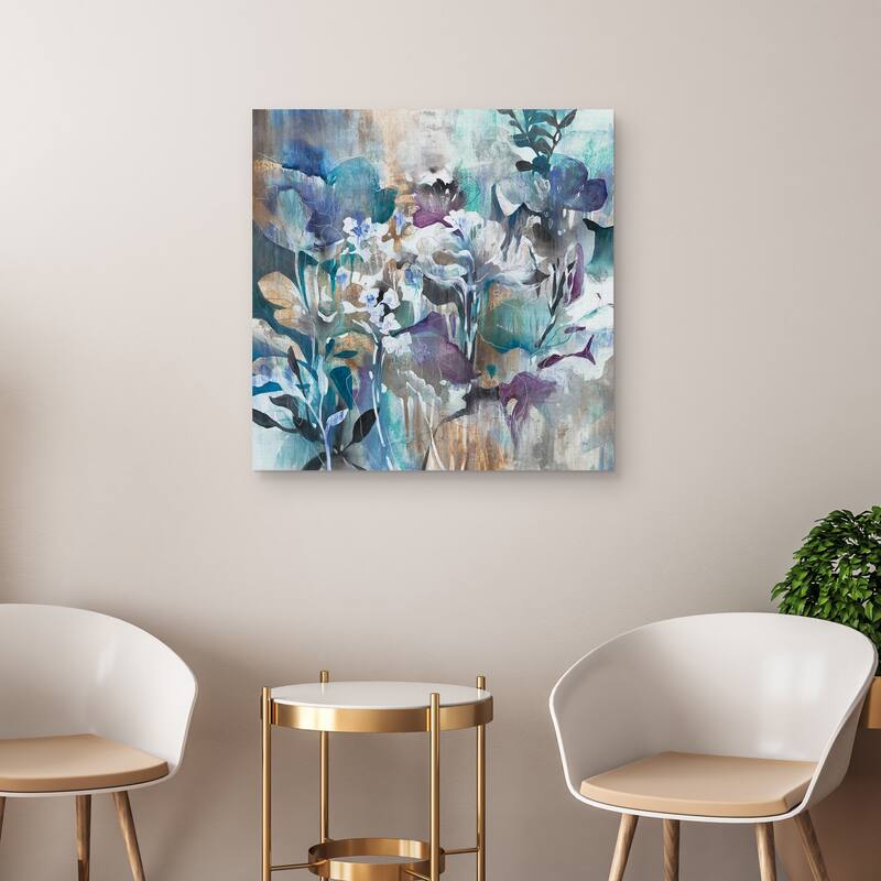 Periwinkle Crush by K. Nari Canvas Art Print