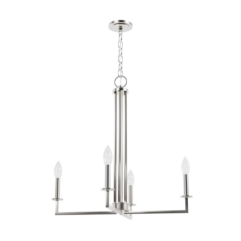 Hunter Bearden Chandelier - Entry, Dining Room, Kitchen Island - Transitional, Industrial, Contemporary, Candle