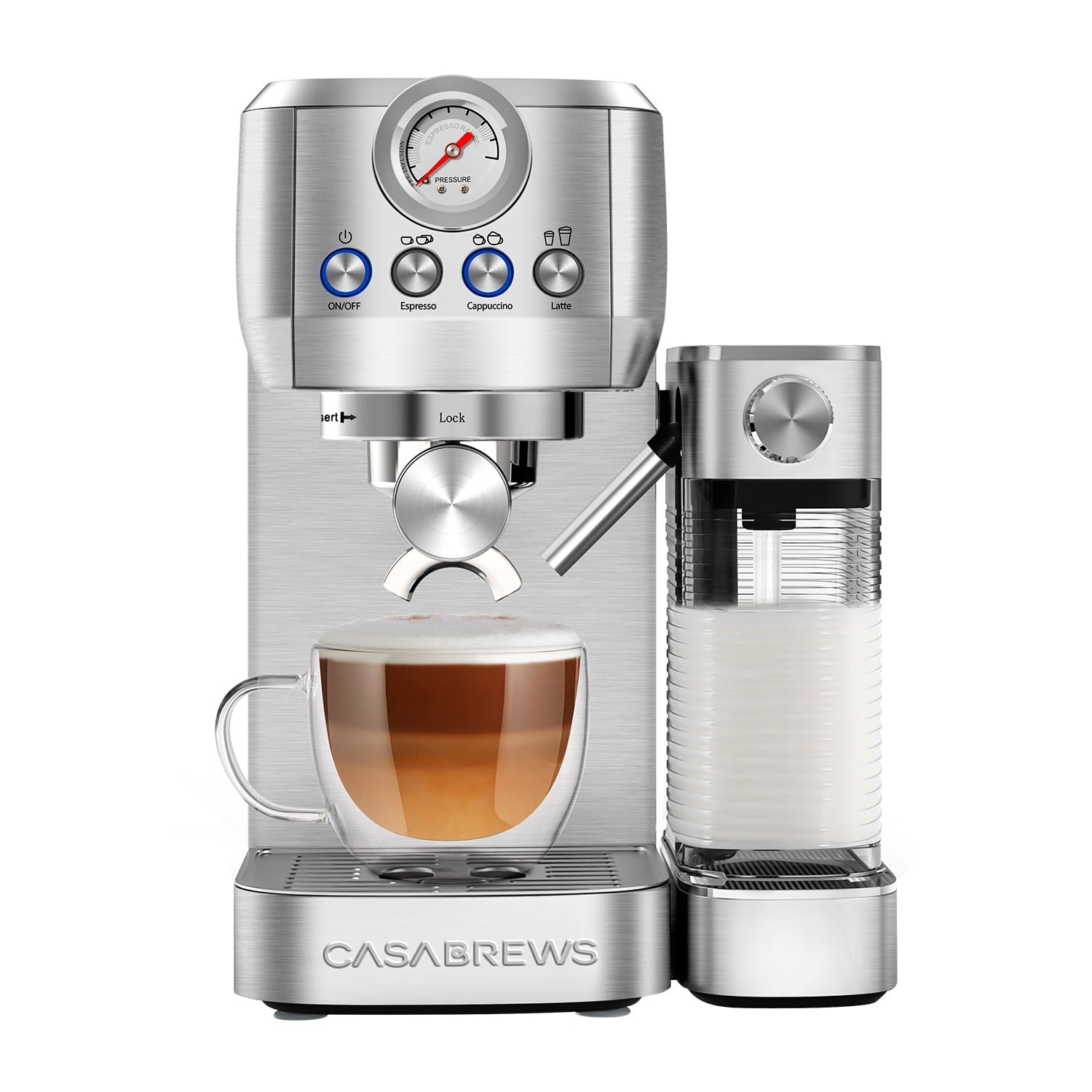 CASABREWS 5700GENSE All-in-One Espresso Machine with Auto Grinding