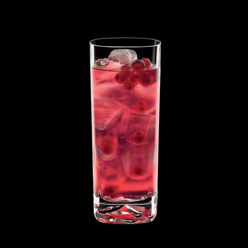 Luigi Bormioli Set of 4 On The Rocks Beverage Drinking Glasses - 15 oz.