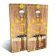 preview thumbnail 1 of 6, Rhode Island State Flag 2 Outdoor Cornhole Board Set Backyard 2x4 - Include Carrying Case
