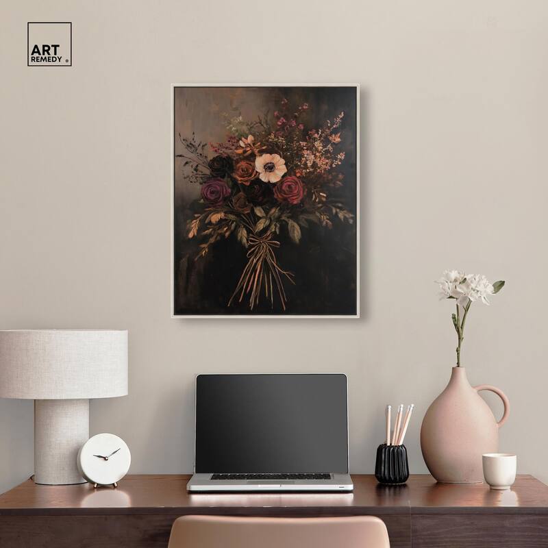 Smoldering Bouquet II Canvas by Art Remedy