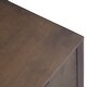 preview thumbnail 8 of 10, WYNDENHALL Devlin SOLID HARDWOOD 72 inch Wide Industrial TV Media Stand in Walnut Brown For TVs up to 80 inches