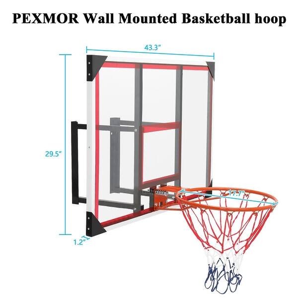 Polycarbonate Basketball Backboard & Rim Combo - Bed Bath & Beyond ...