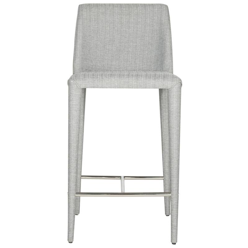 SAFAVIEH Merry Mid-Century 26-inch Black Counter Stool (Set of 2) - 22.6" x 17.4" x 36.2" - 23Wx17Dx36H