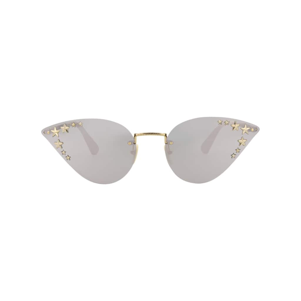 Gucci Cat Eye-Frame Metal Sunglasses