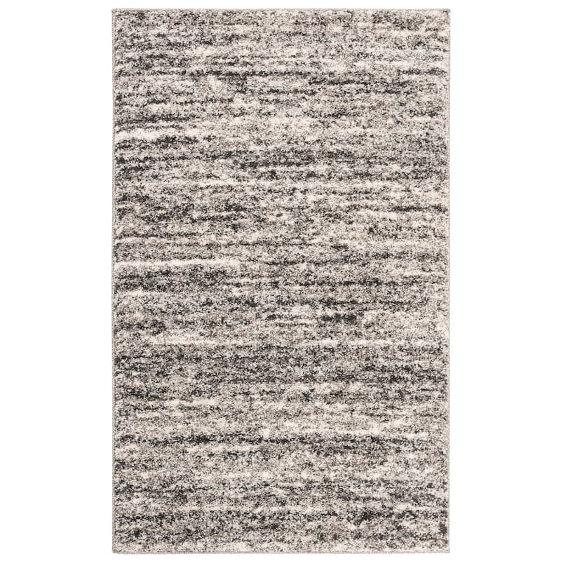 SAFAVIEH Retro Ela Modern Abstract Rug - 2'6" x 4' - Ivory/Grey