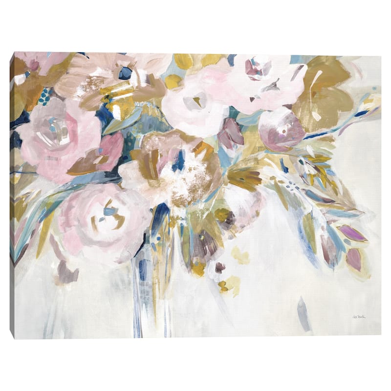 Blush Bouquet I by Jill Martin Canvas Art Print