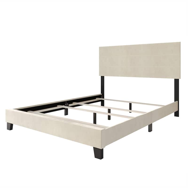Clayfell Vallejo Upholstered Panel Bed