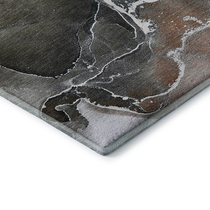 Premium Washable Super Soft Abstract Contemporary Mayfield Rug