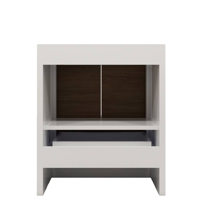 Dove 30'' Freestanding Vanity with Reinforced Acrylic Sink