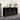 vidaXL Sideboard Industrial Storage Cabinet for Living Room Metal and Glass - 41.3" x 13.8" x 24.4"