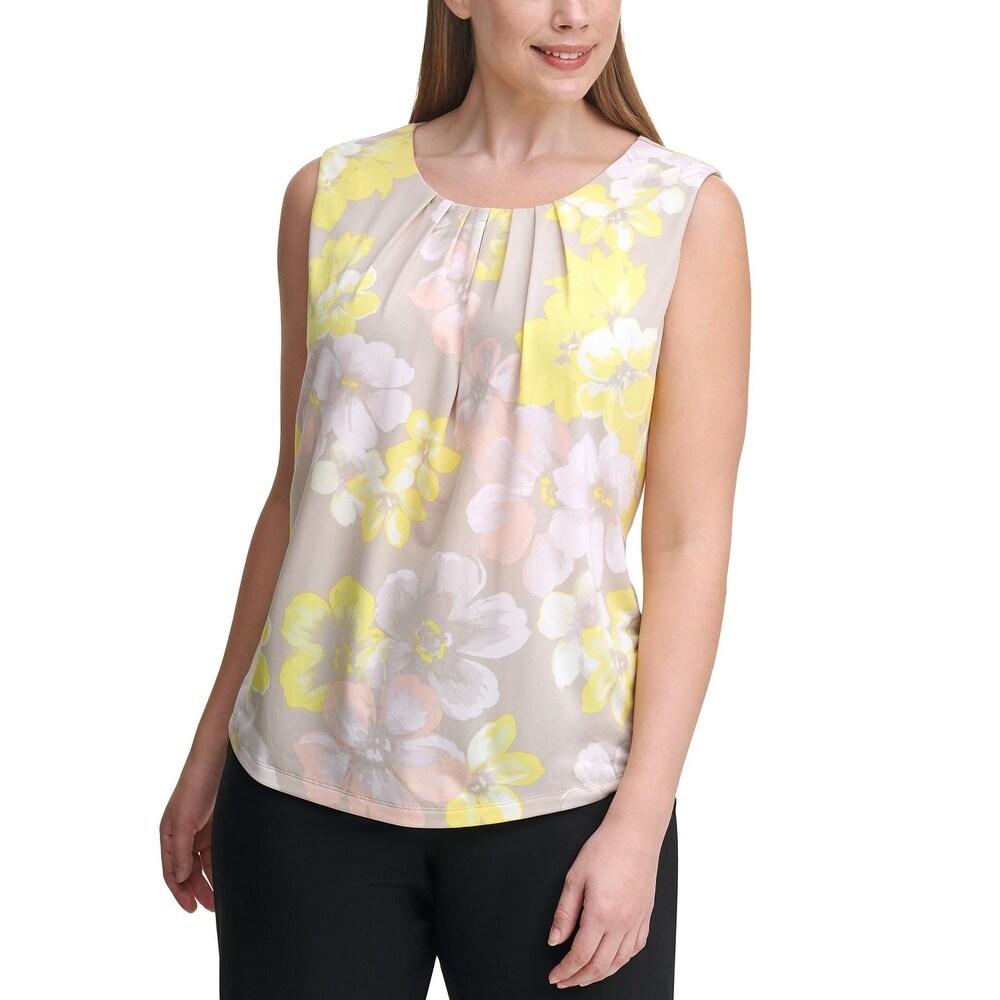 calvin klein plus tops