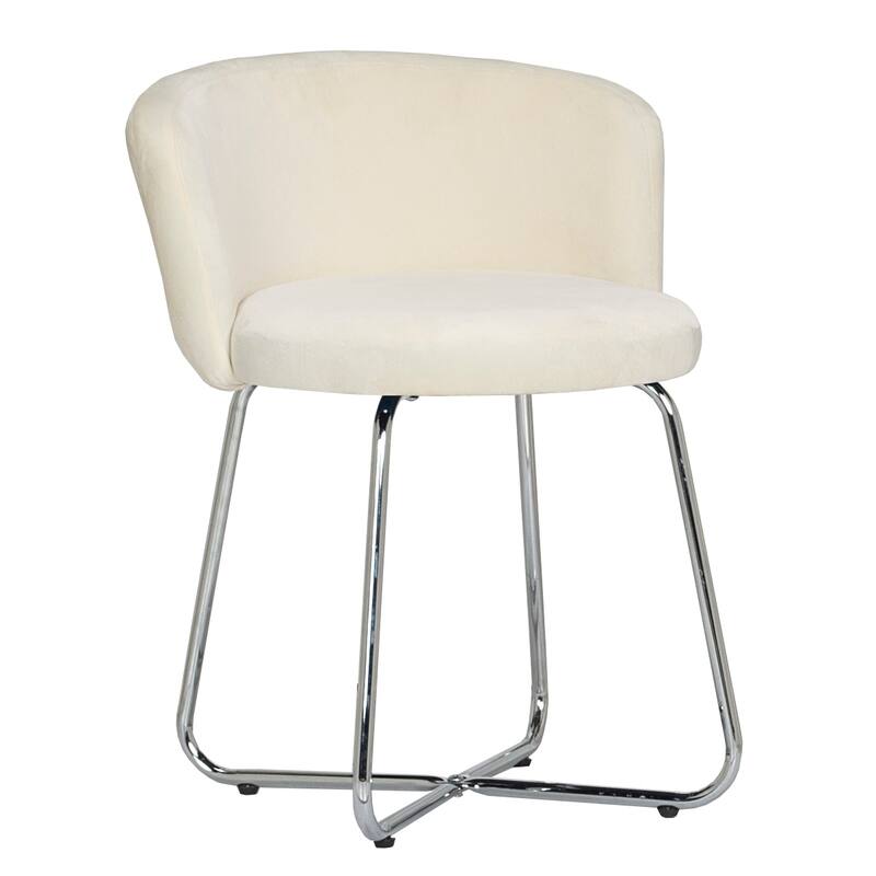 Hillsdale Furniture Marisol Metal Vanity Stool - 25H x 20.75W x 20.75D