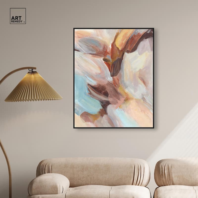 Layers of Colors II Canvas by Art Remedy