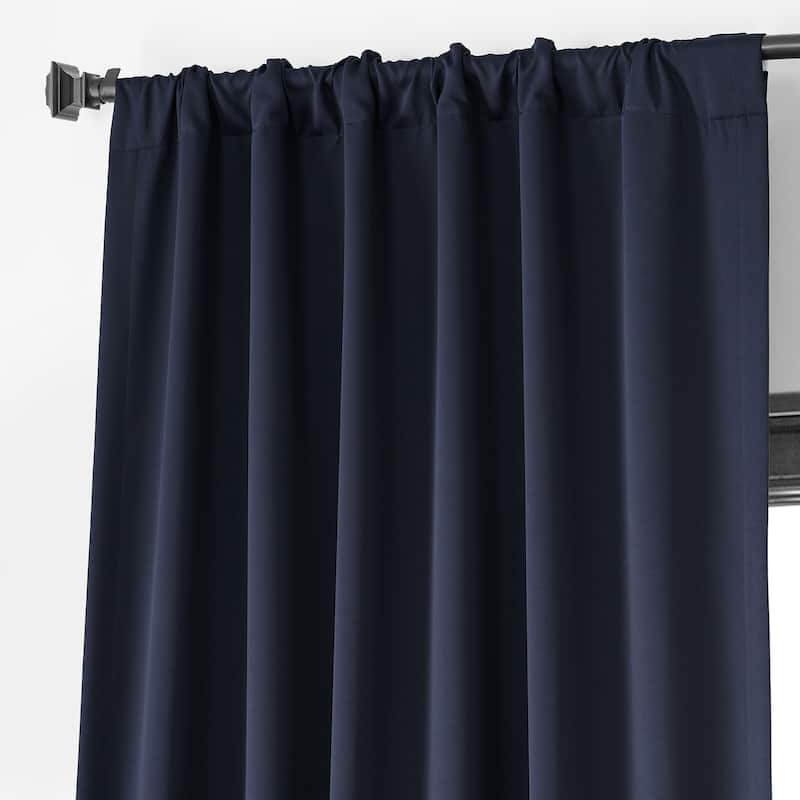 Exclusive Fabrics Performance Woven Blackout Curtain Pair (2 Panels)