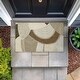 preview thumbnail 5 of 7, Stupell Mystic Neutral Patterns Printed Outdoor Door Mat, design by Emma Peal, 18"x30"