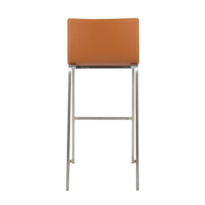 Silver Orchid Mara Upholstered Bar Stool - Set of 2