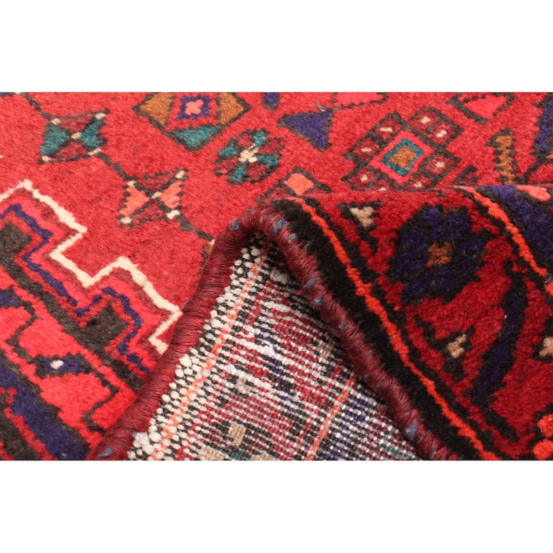 ECARPETGALLERY Hand-knotted Anadol Red Wool Rug - 4'8 x 8'7
